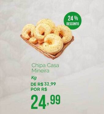 Oba Hortifruti Chipa casa mineira 24% desconto oferta