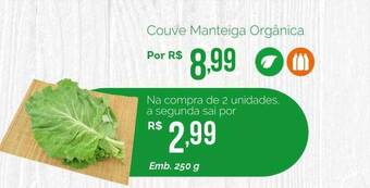 Oba Hortifruti Couve manteiga orgânica oferta