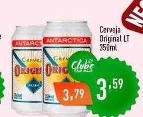 Supermercados Pague Menos Cerveja original oferta
