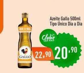 Supermercados Pague Menos Azeite gallo tipo unico dia a dia oferta