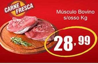 Dubom Supermercados Músculo bovino s osso kg oferta