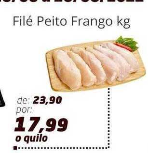 Supermercados Santa Helena Filé peito frango oferta