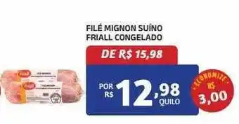 Bahamas Mix Filé mignon suino friall congelado oferta