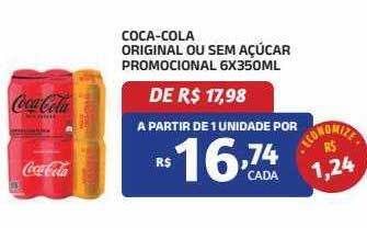 Bahamas Mix Coca-cola original ou sem açucar oferta