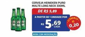 Bahamas Mix Cerveja heineken puro malte long neck oferta