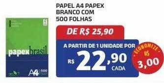 Bahamas Mix Papel a4 papex branco com 500 folhas oferta