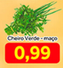 Shibata Supermercados Cheiro Verde - maco oferta