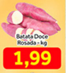 Shibata Supermercados Batata Doce Rosada 1kg oferta