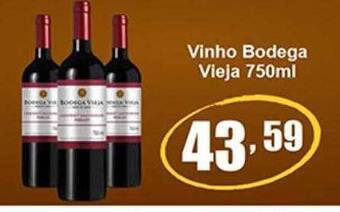 Dubom Supermercados Vinho bodega vieja oferta