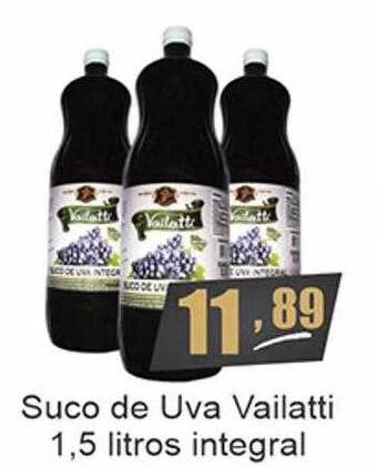 Dubom Supermercados Suco de uva vailatti integral oferta