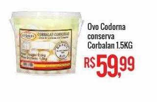 Ovo codorna conserva corbalan