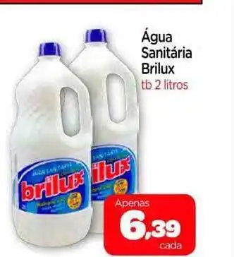 Nordestão Agua sanitaria brilux oferta
