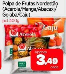 Nordestão Polpa de frutas nordestão oferta