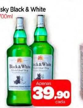 Nordestão Whisky black & white oferta