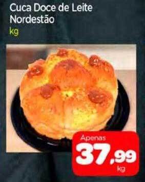 Nordestão Cuca doce de leite nordestão kg oferta