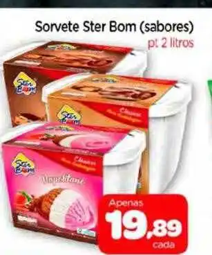 Nordestão Sorvete ster bom oferta