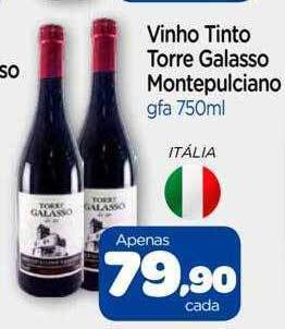 Nordestão Vinho tinto torre galasso montepulciano oferta