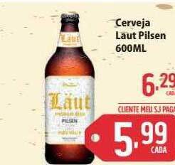 Sj Supermercados Cerveja laut pilsen oferta