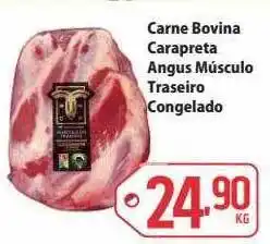 Sj Supermercados Carne bovina carapreta angus músculo traseiro congelado oferta