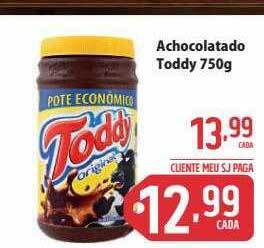 Sj Supermercados Achocolatado toddy oferta