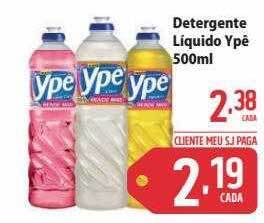 Sj Supermercados Detergente liquido ypê oferta