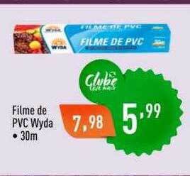 Supermercados Pague Menos Filme de pvc wyda oferta