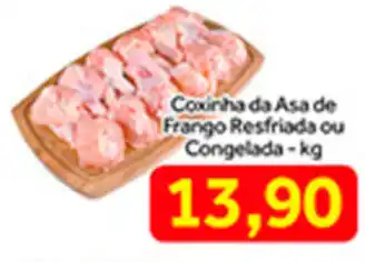 Shibata Supermercados Coxinha da Asa de Frango Resfriada ou Congelada 1kg oferta