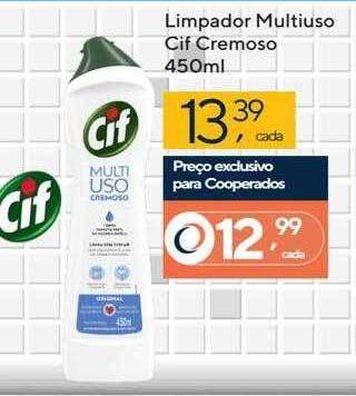 Coop Limpador multiuso cif cremoso oferta