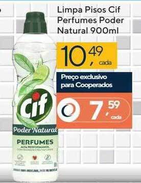 Coop Limpa pisos cif perfumes poder natural oferta