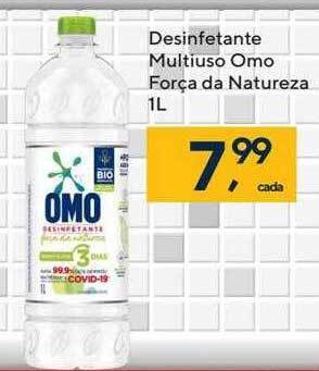 Coop Desinfetante multiuso omo força da natureza oferta