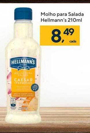 Coop Molho para salada hellmann's oferta