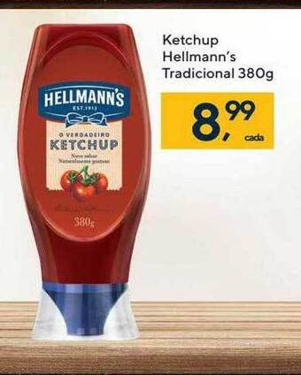 Coop Ketchup hellmann's tradicional oferta