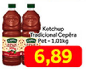 Shibata Supermercados Ketchup Tradicional Cepera pet 1.01kg oferta