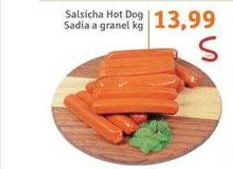 Sonda Salsicha hot dog sadia a granel kg oferta