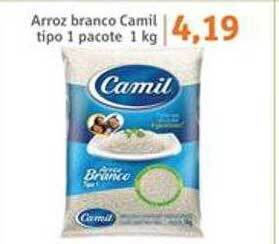 Sonda Arroz branco camil tipo 1 oferta