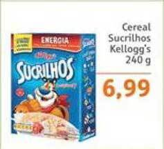 Sonda Cereal sucrilhos kellogg's oferta