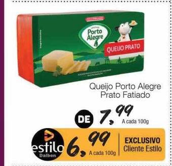 Supermercado Dalben Queijo porto alegre prato fatiado oferta
