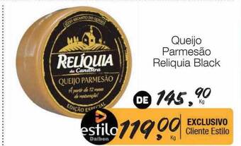 Queijo parmesão reliquia black