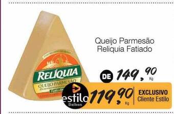 Supermercado Dalben Queijo parmesão reliquia fatiado oferta
