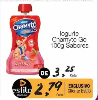 Supermercado Dalben Iogurte chamyto go sabores oferta