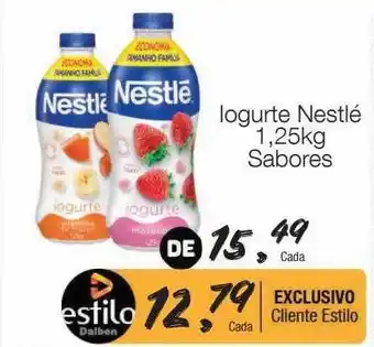 Supermercado Dalben Iogurte nestlé 1.25kg sabores oferta