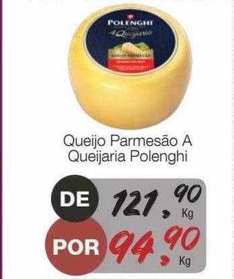 Supermercado Dalben Queijo parmesão a queijaria polenghi oferta