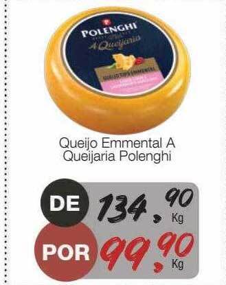Supermercado Dalben Queijo emmental a queijaria polenghi oferta