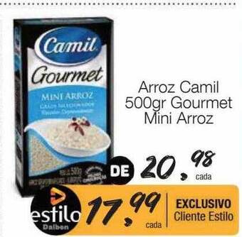 Supermercado Dalben Arroz camil gourmet mini arroz oferta