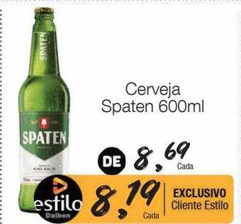 Supermercado Dalben Cerveja spaten oferta