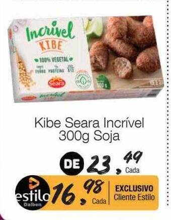 Supermercado Dalben Kibe seara incrivel soja oferta