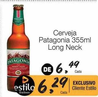 Supermercado Dalben Cerveja patagonia long neck oferta