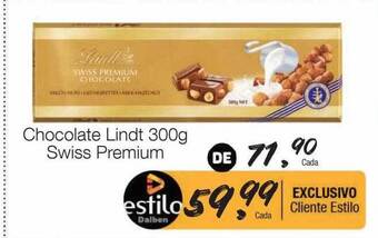 Supermercado Dalben Chocolate lindt swiss premium oferta