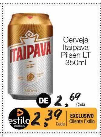 Supermercado Dalben Cerveja itaipava pilsen oferta