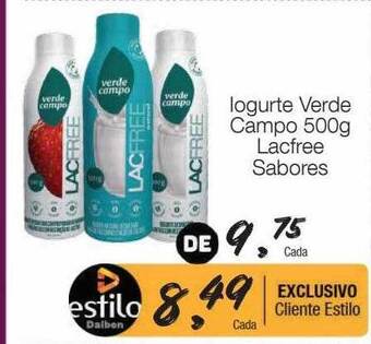 Supermercado Dalben Iogurte verde campo lacfree sabores oferta